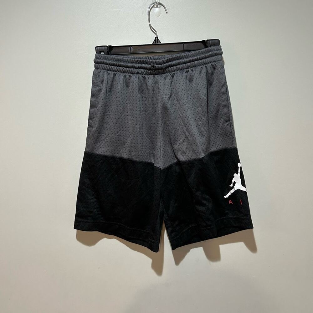 Jordan Men's Athletic Shorts in Gray and Black